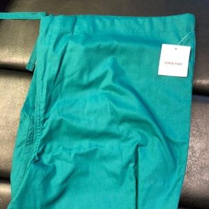 Teal Scrub Pants